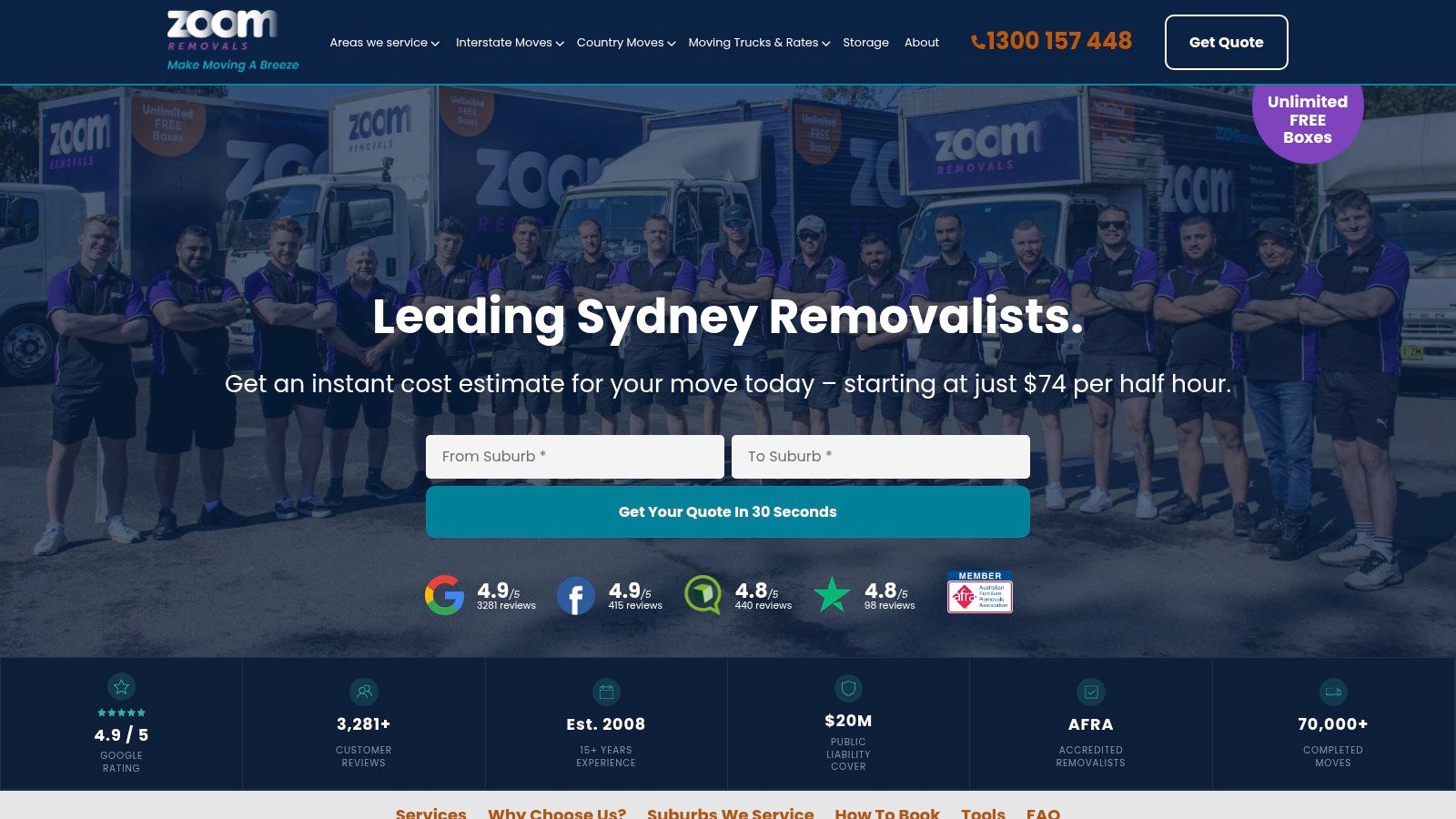 ZOOM Removals