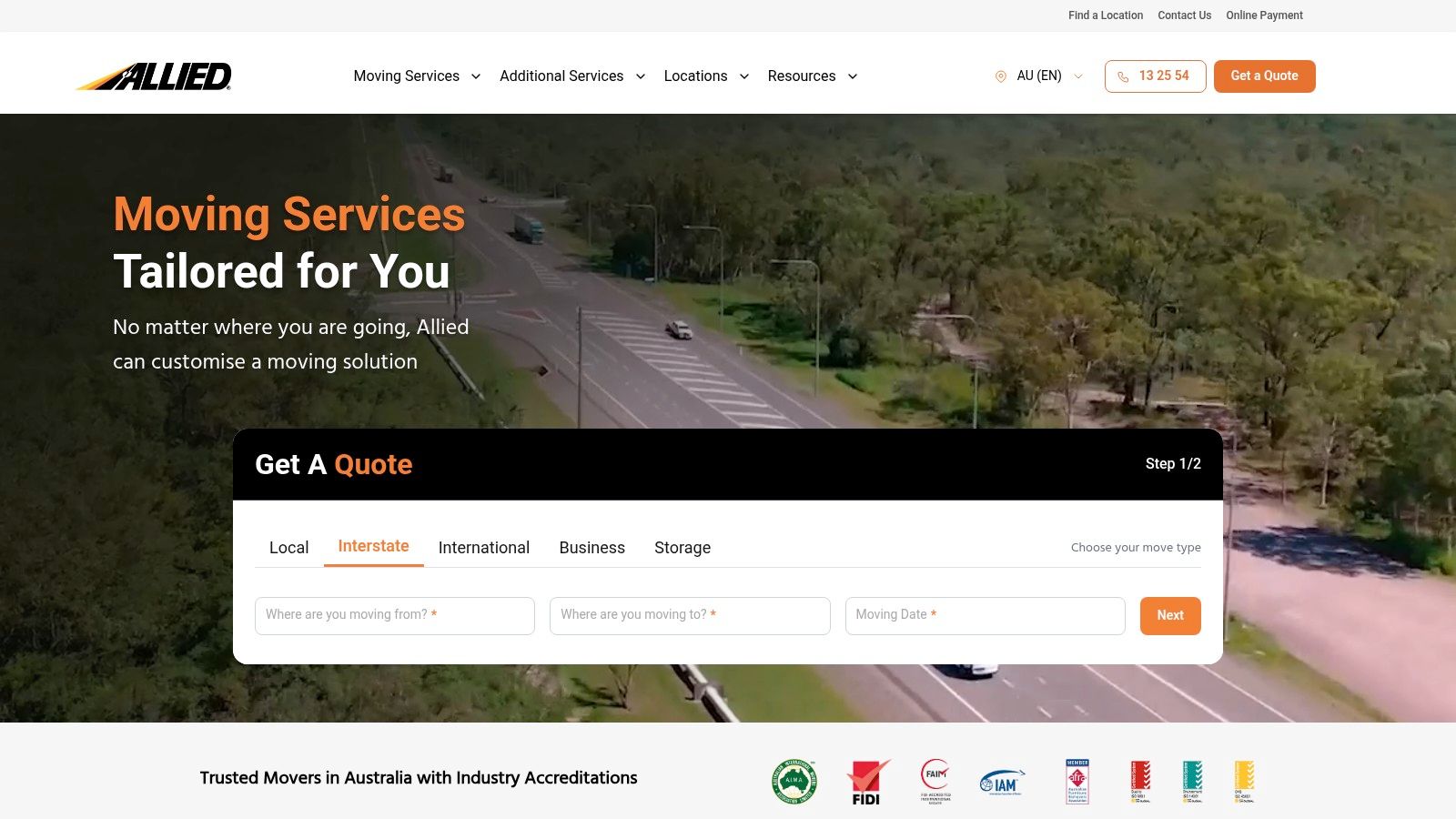 Allied Moving Services (formerly Allied Pickfords)