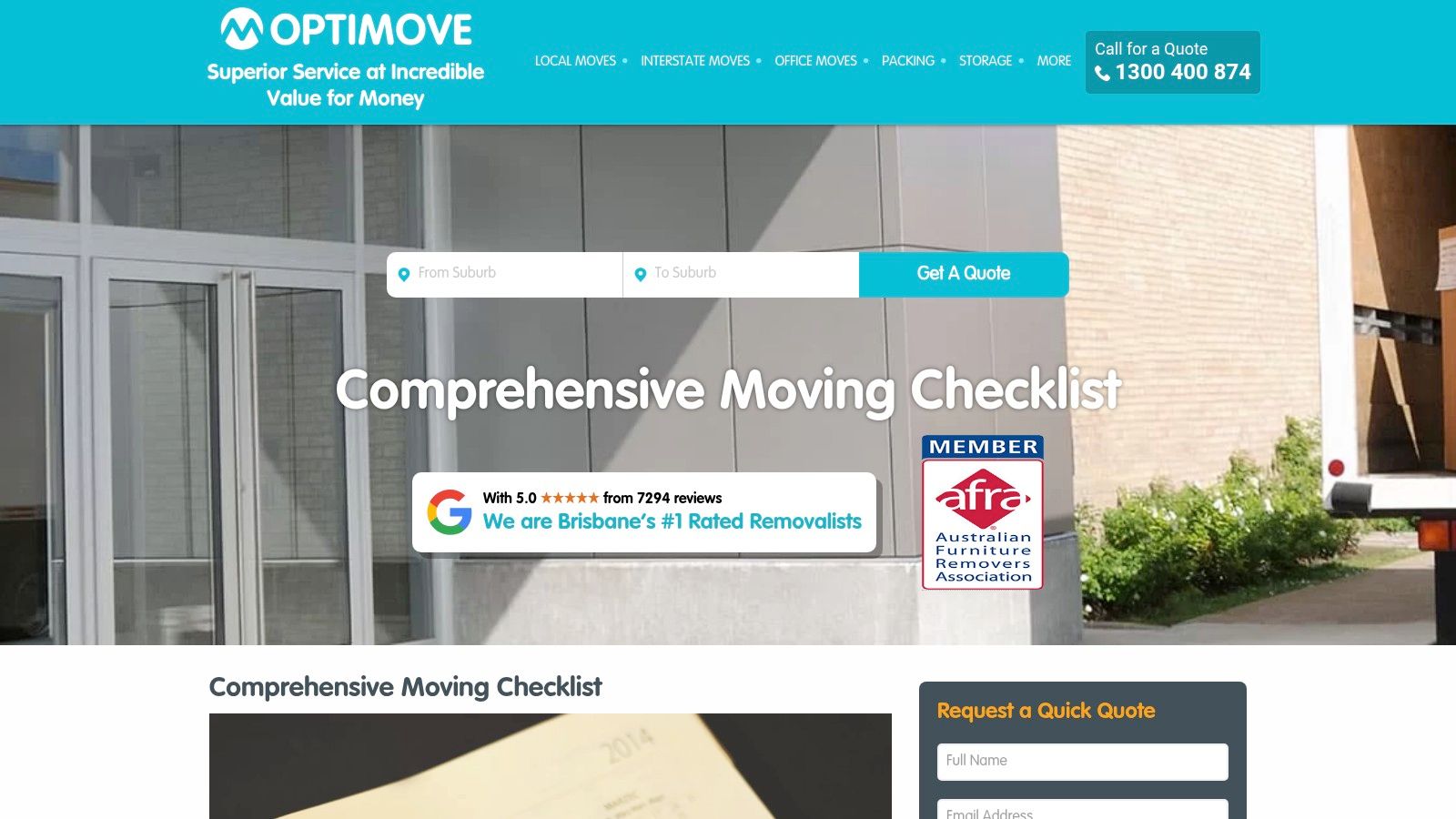 Optimove – Comprehensive Moving Checklist (Printable PDF)